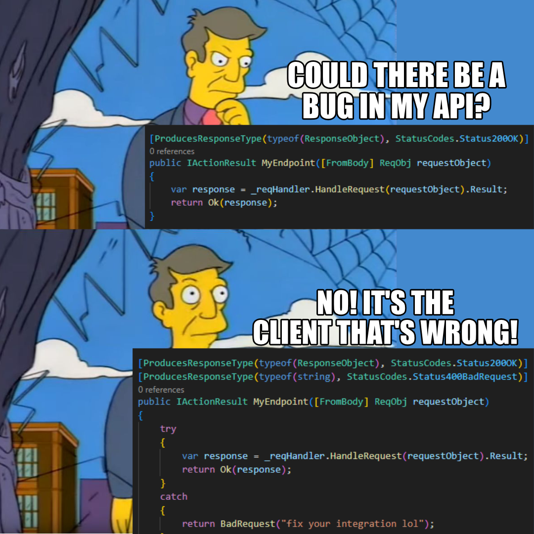 Blame The Client