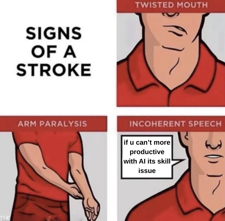 Signs Of A Developer Stroke