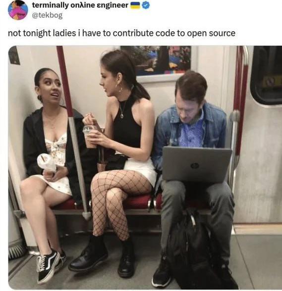 No Social Life, Just Pull Requests