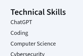 Technical Skills In 2025