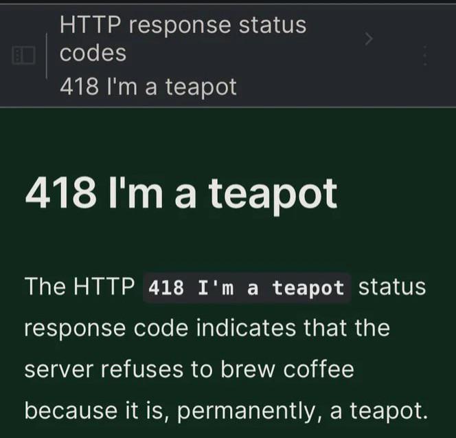 The Teapot That Refused To Brew Coffee