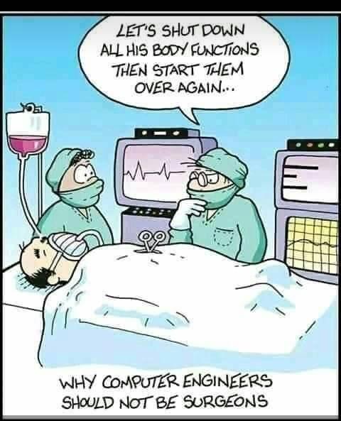 Have You Tried Turning It Off And On Again?