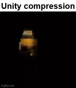 Unity Compression: Where Pixels Go To Die