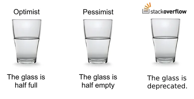 The Glass Is Deprecated