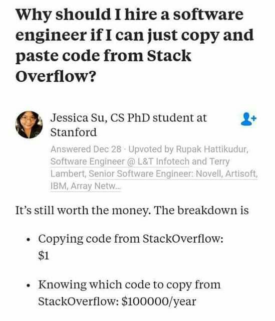 Knowing What To Copy Is The Real Tech Skill