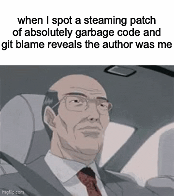 The Git Blame Mirror Of Shame