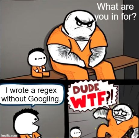 Prison-Worthy Regex Crime