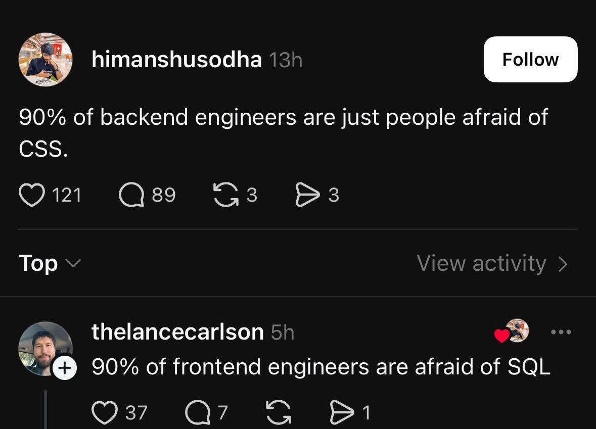 The Great Developer Divide