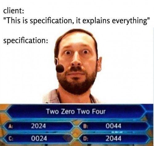The Spec Is Like A Treasure Map Except The Treasure Is Confusion