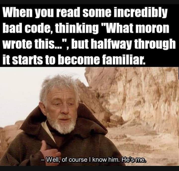 When You Are Your Own Worst Critic And Worst Developer