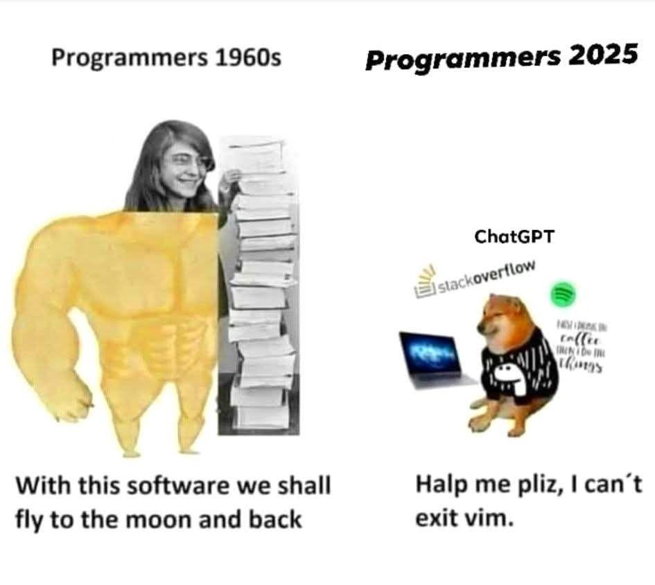 Vim Memes ProgrammerHumor io