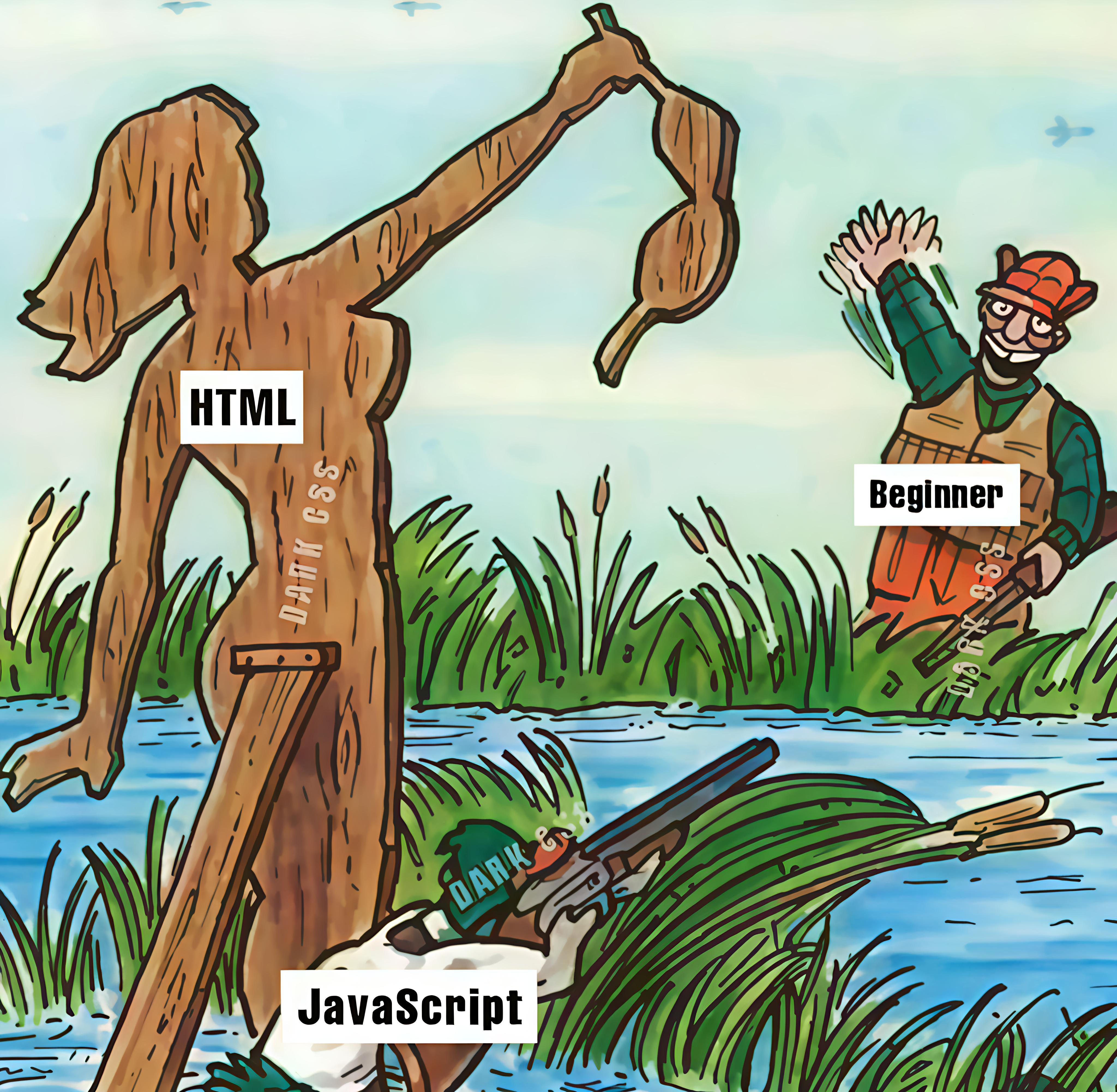 Html And Css Set The Trap, Java Script Pulls The Trigger!