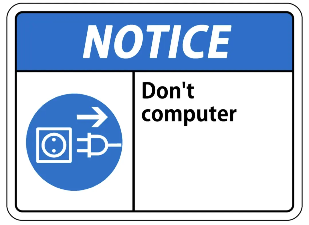 Don't Computer: The Impossible Command