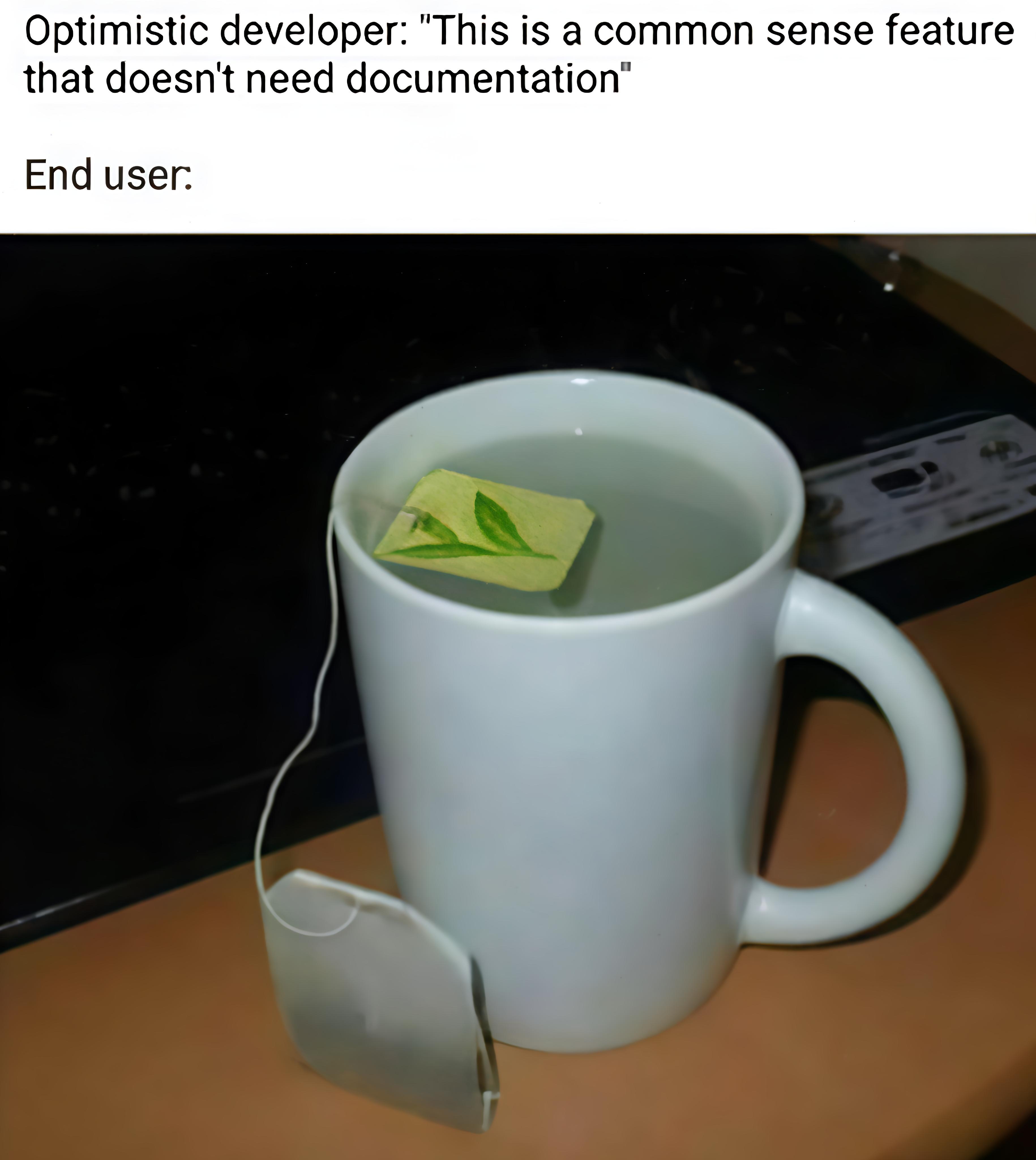 How To Make Tea With Zero Instructions