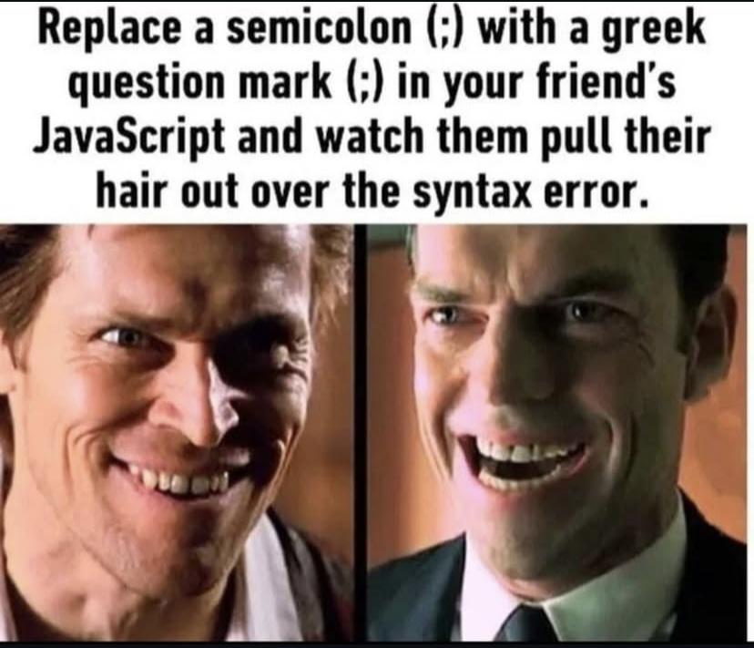 When You Want To Watch A Dev Slowly Descend Into Madness