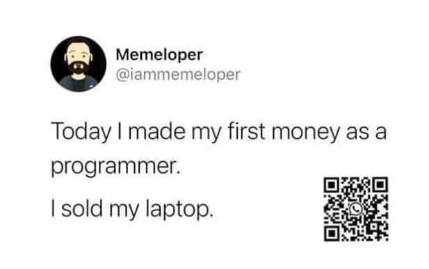 The Programmer's First Paycheck