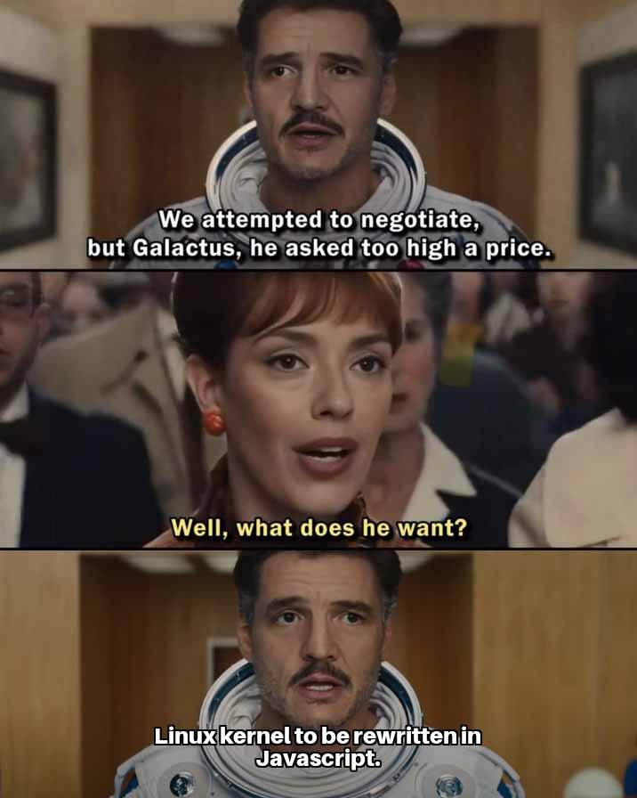 If Anything Can Be Written In JavaScript