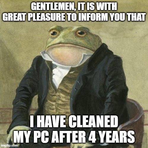 The Royal Proclamation Of PC Maintenance