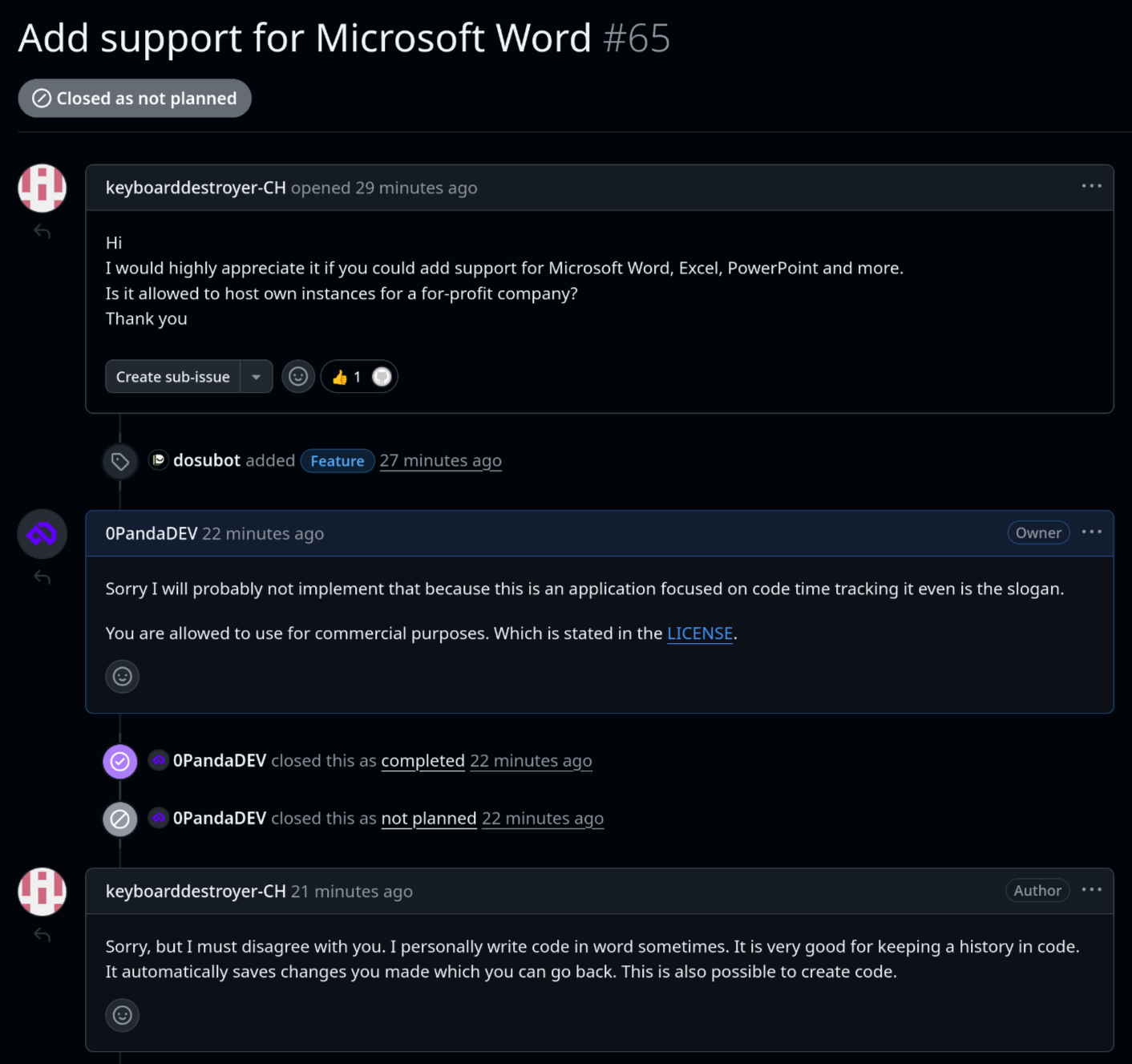 Git Doesn't Exist In His World