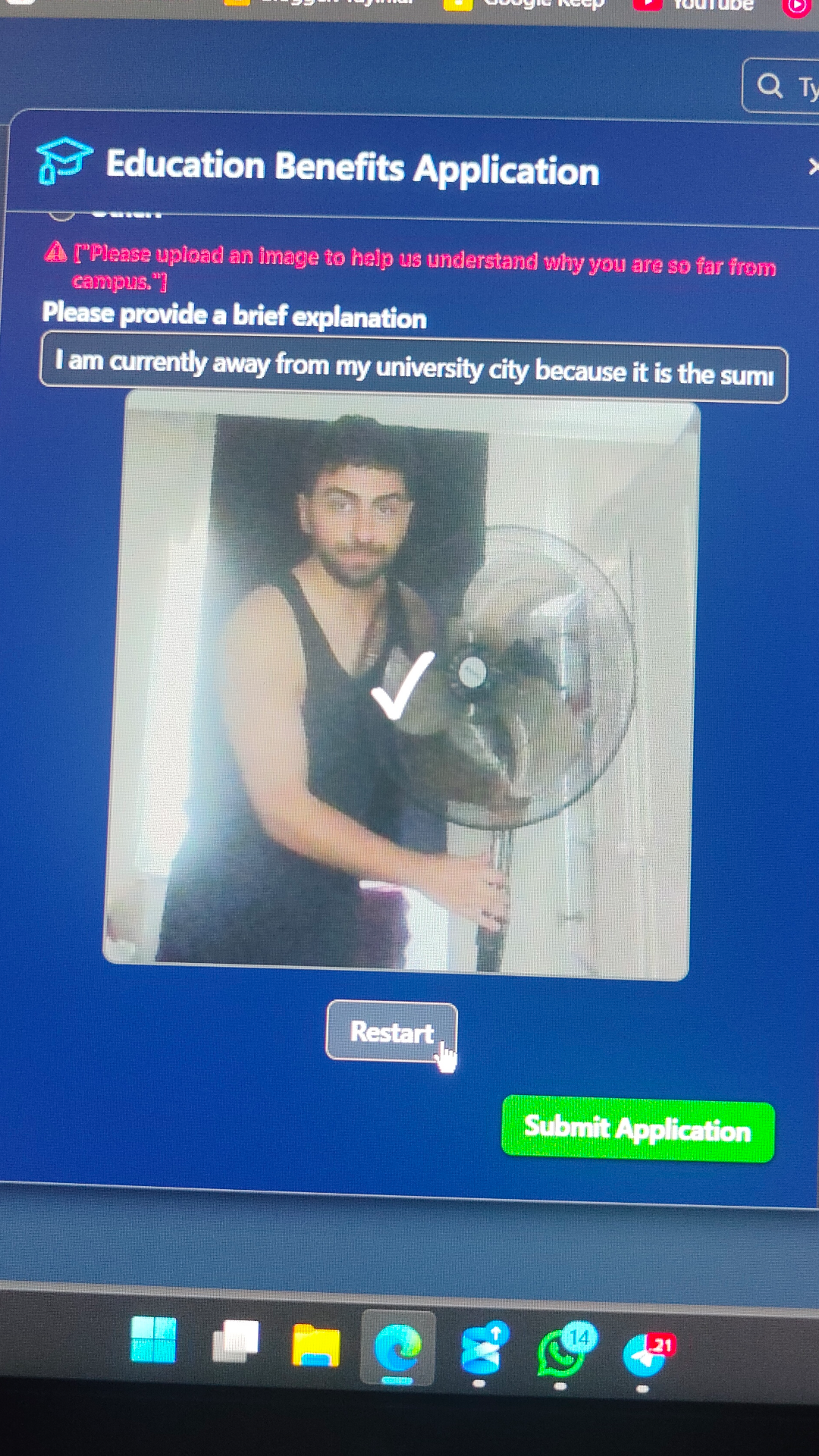 I Was Tryna Sign Up For Github Student Pack