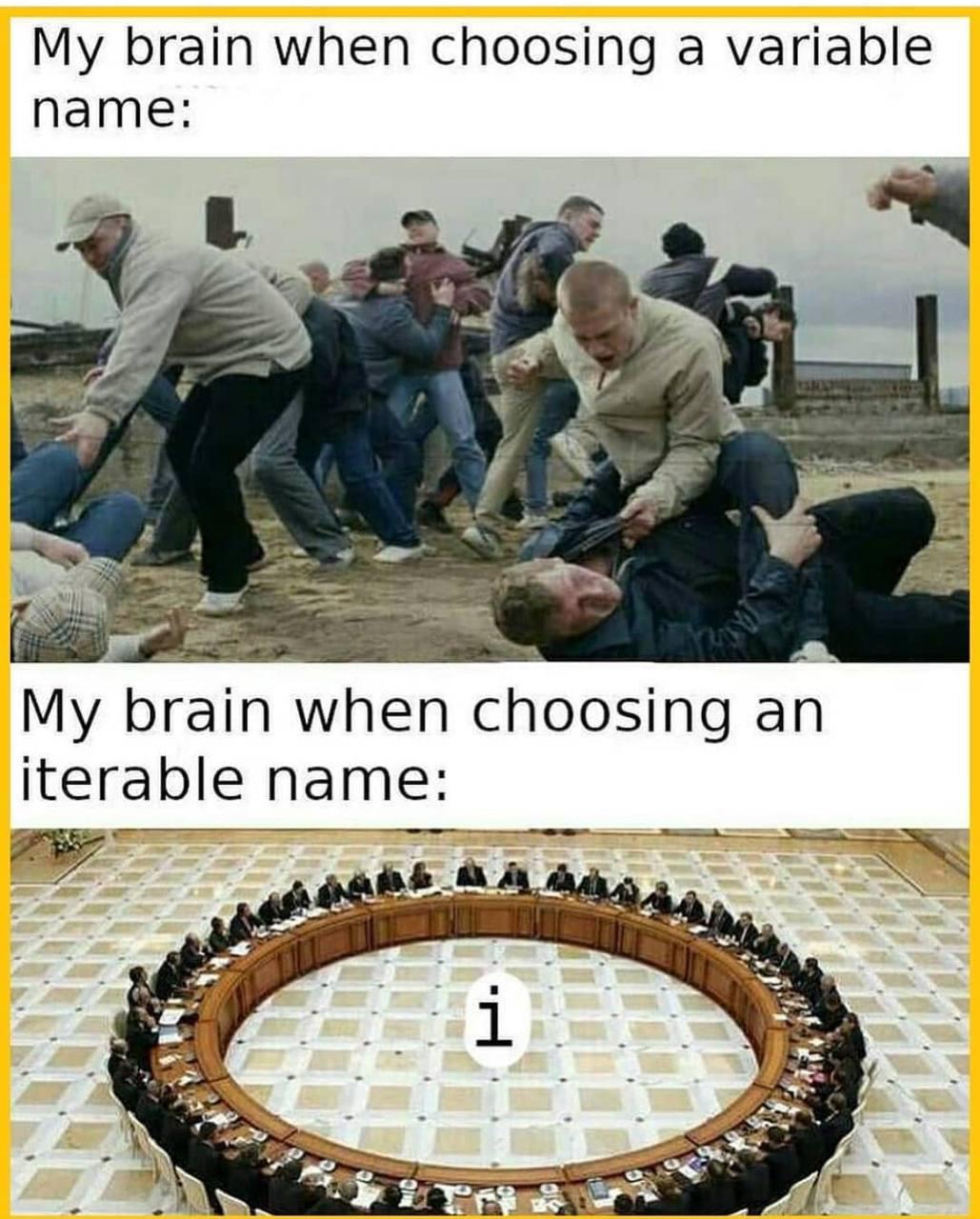 The Sacred Naming Convention