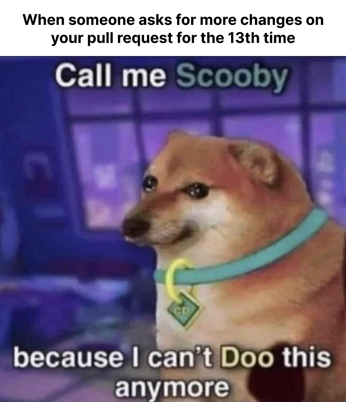 Just One More Change