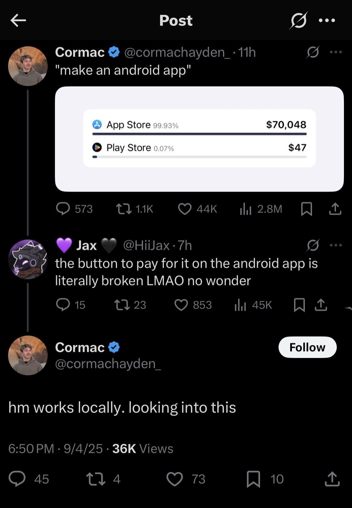 Works Locally (And Makes $70K)