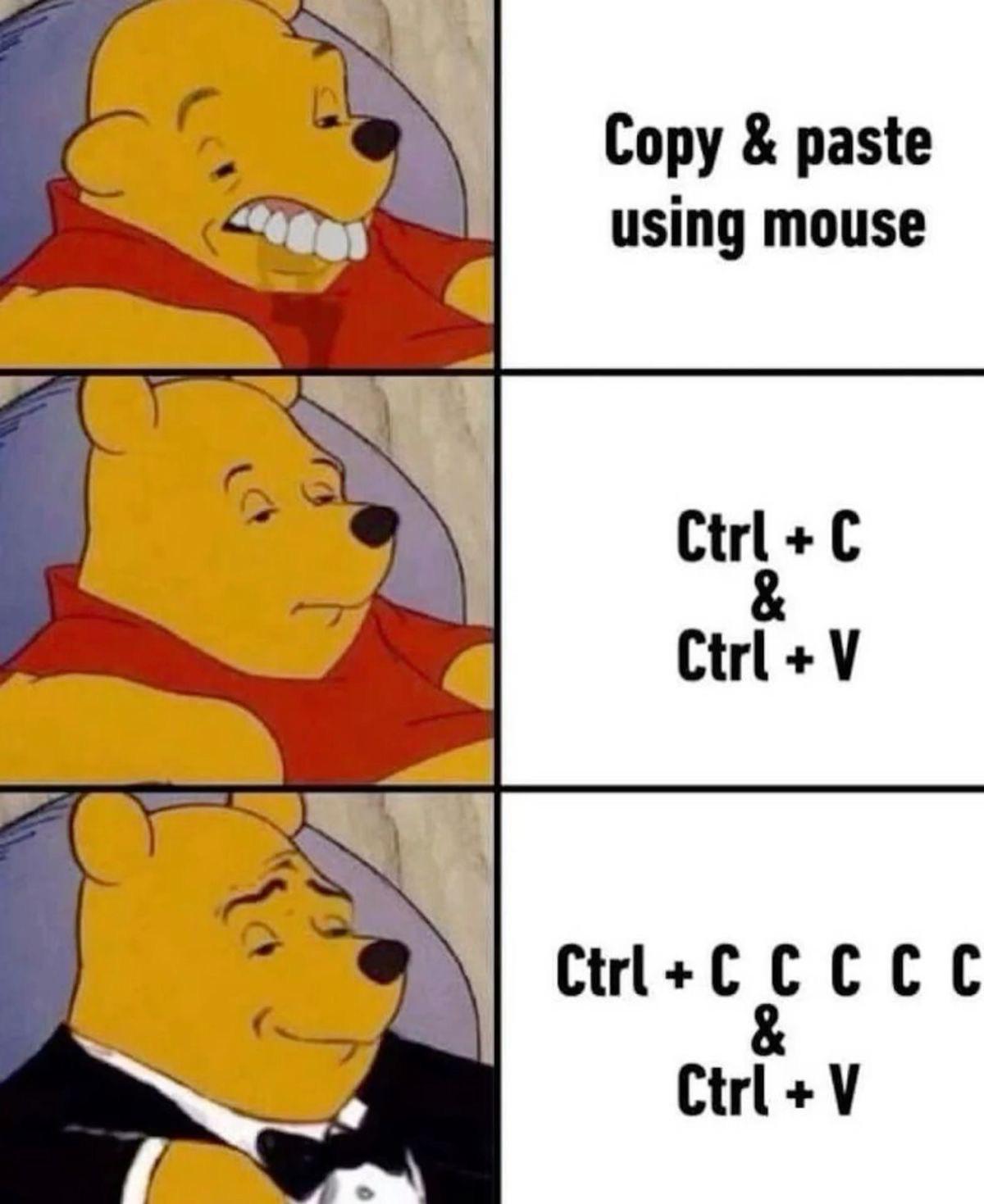 Never Trust The Copy