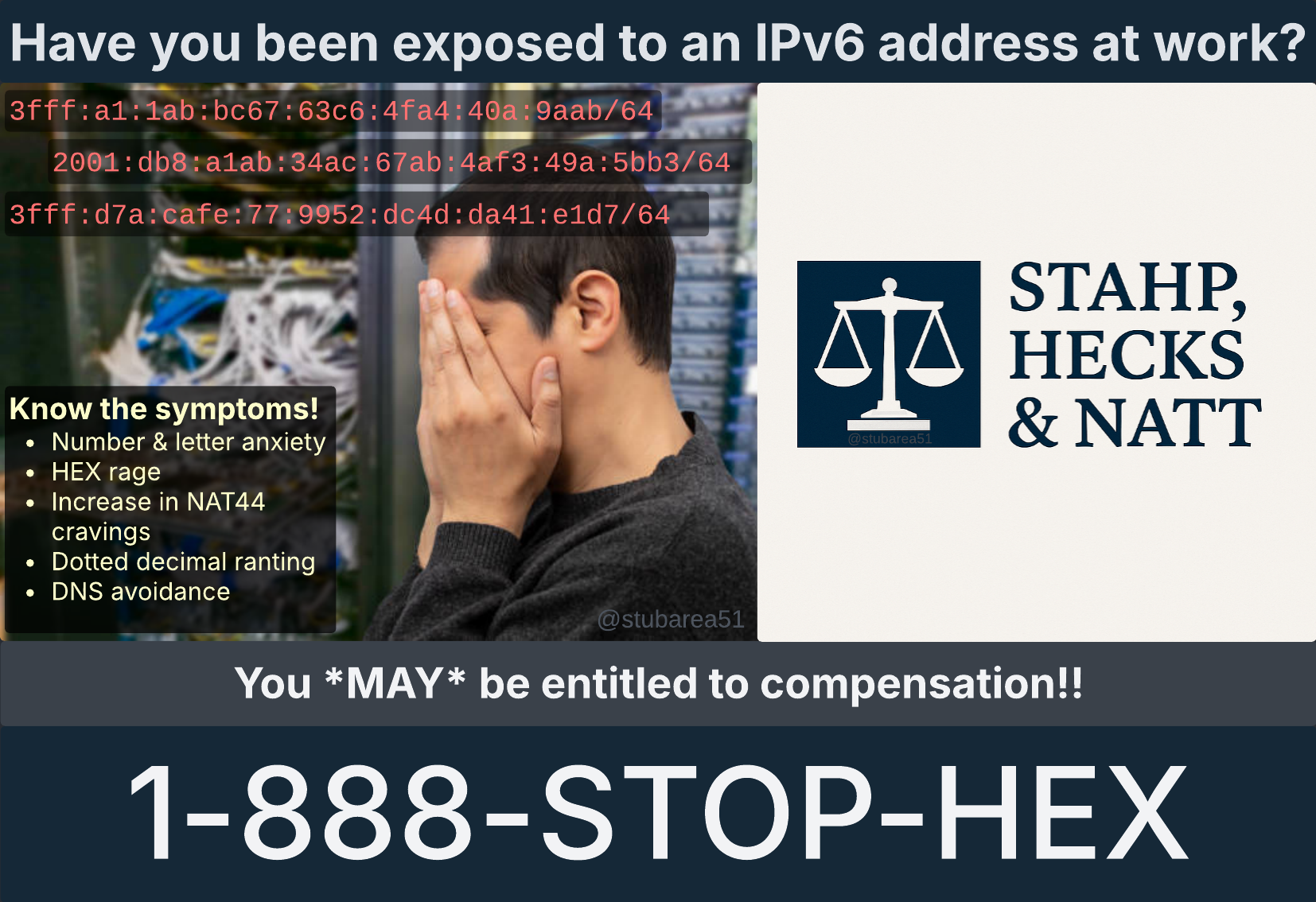 Have You Been Exposed To An IPv6 Address At Work?