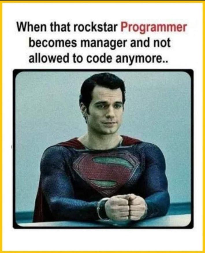 When A Rockstar Programmer Becomes Manager...
