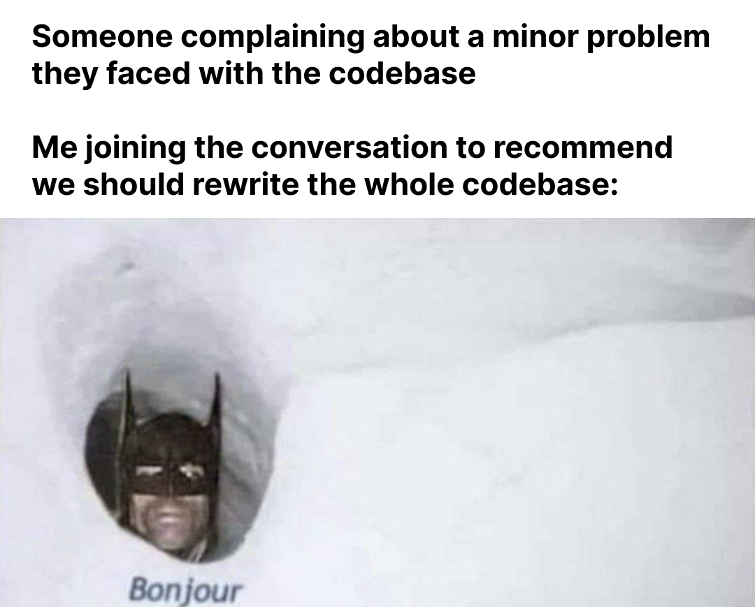 The Rewrite Crusader