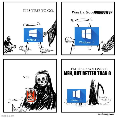 Rip Windows 10: The Mediocre Afterlife
