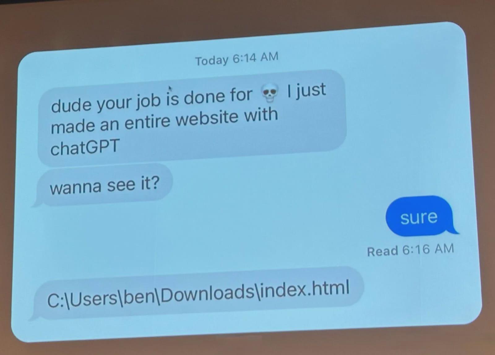 AI Has Officially Made Us Unemployed