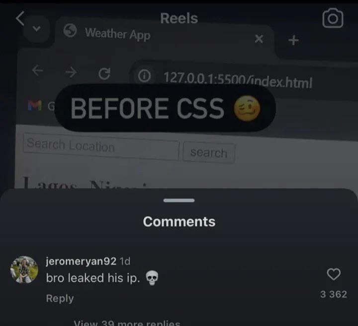 IP Address Leak