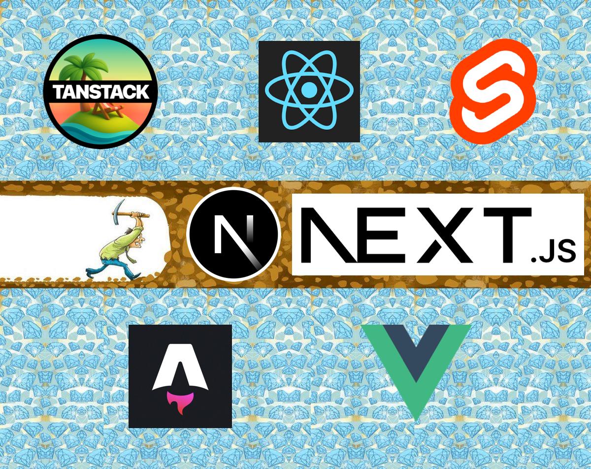 The Great JavaScript Framework Gold Rush