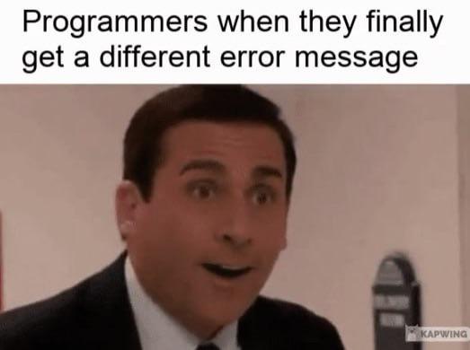 First Steps Of Progress