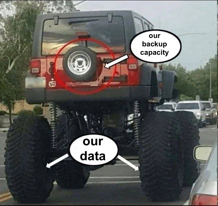 Backup Capacity: Expectations vs. Reality