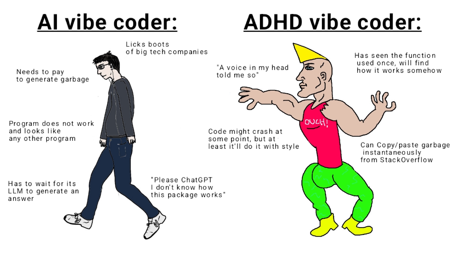 AI vs ADHD: The Two Coding Personalities