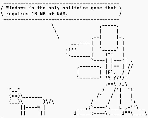 Windows: The 16MB Solitaire Machine