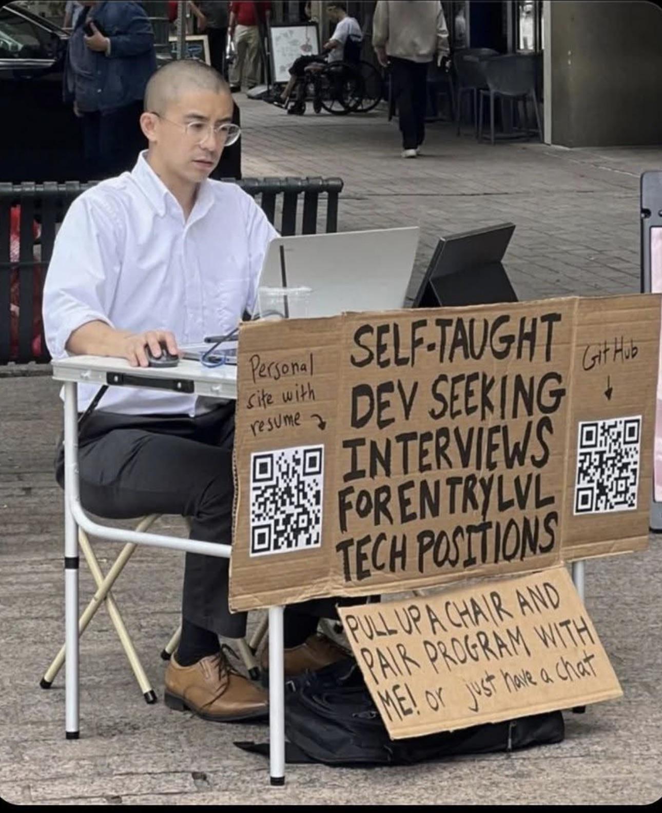 It's Hard Out There: Street Corner Tech Recruitment