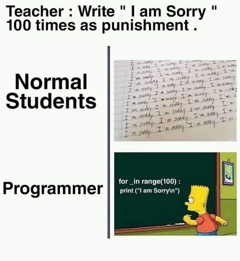 Work Smarter Not Harder: The Programmer's Punishment