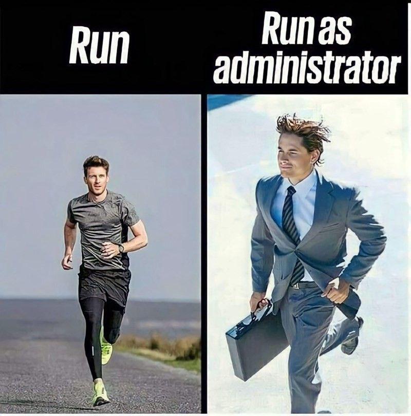 Run As Administrator