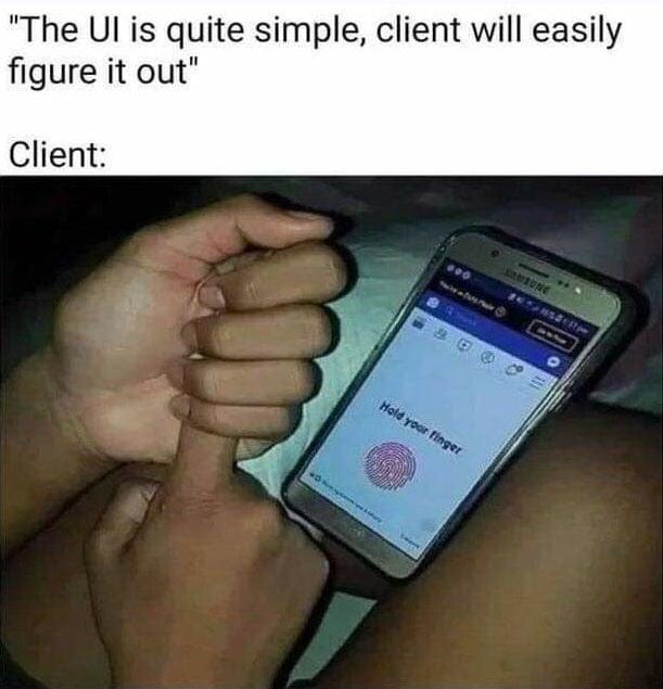 Simple UI, Complicated Users