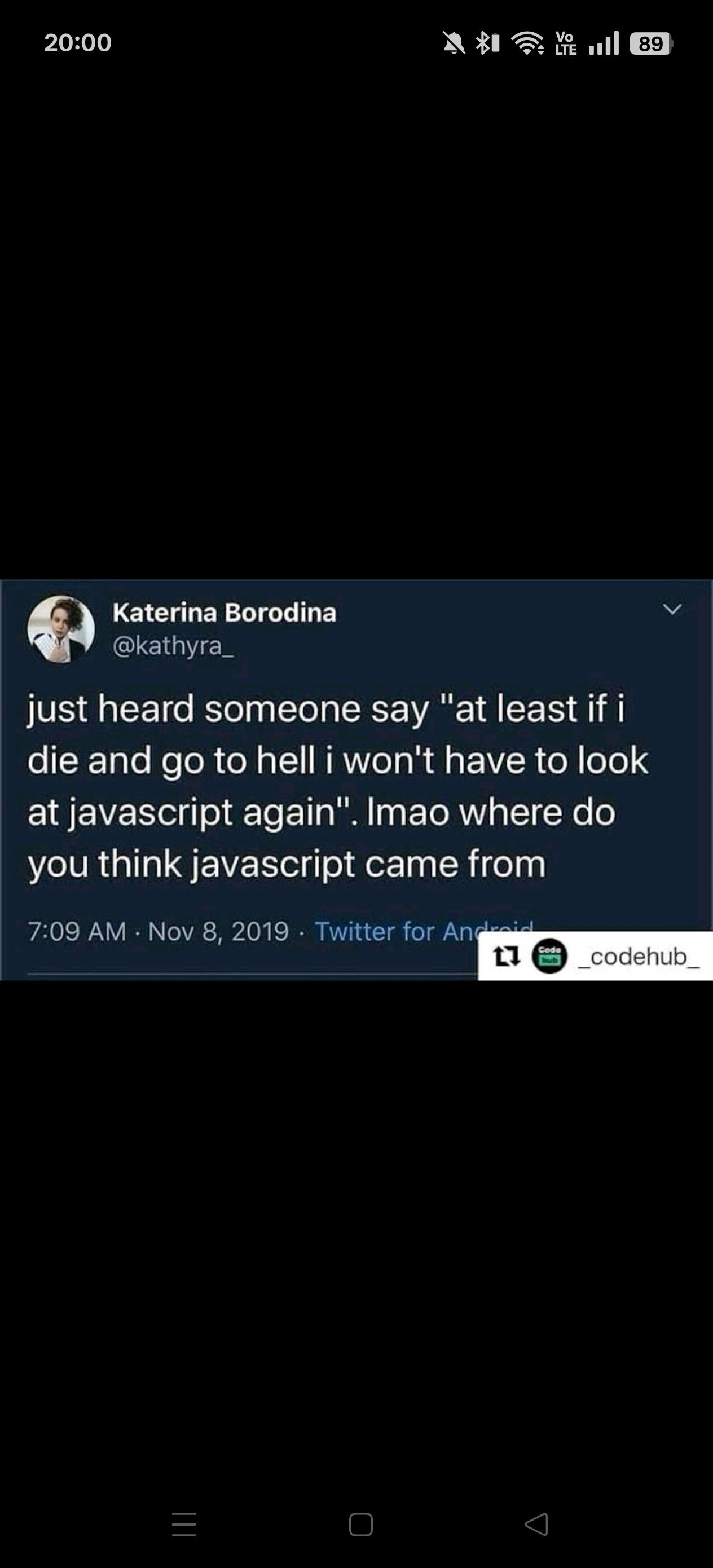 JavaScript: Hell's Official Programming Language