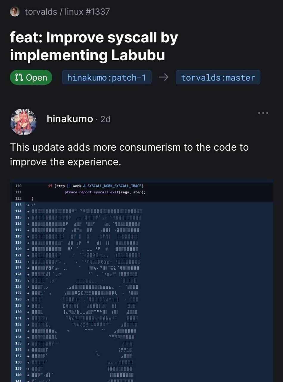 Labubu Syscall: When Anime Invades The Kernel