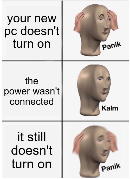 The Three Stages Of PC Build Grief