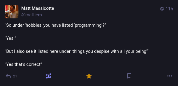 I Love My Hobbies