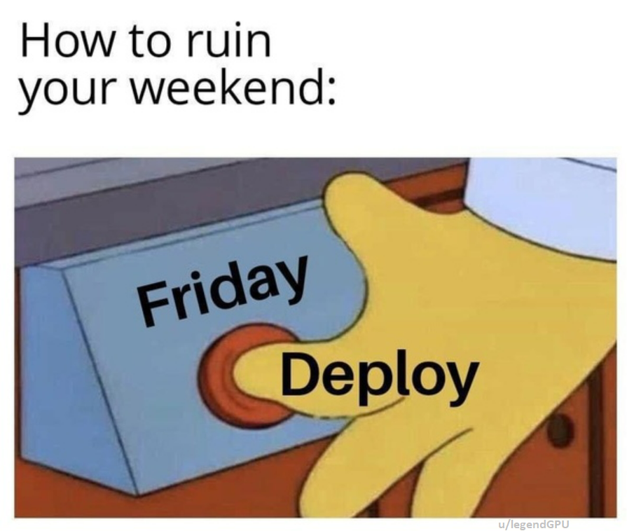 How To Ruin Your Weekend