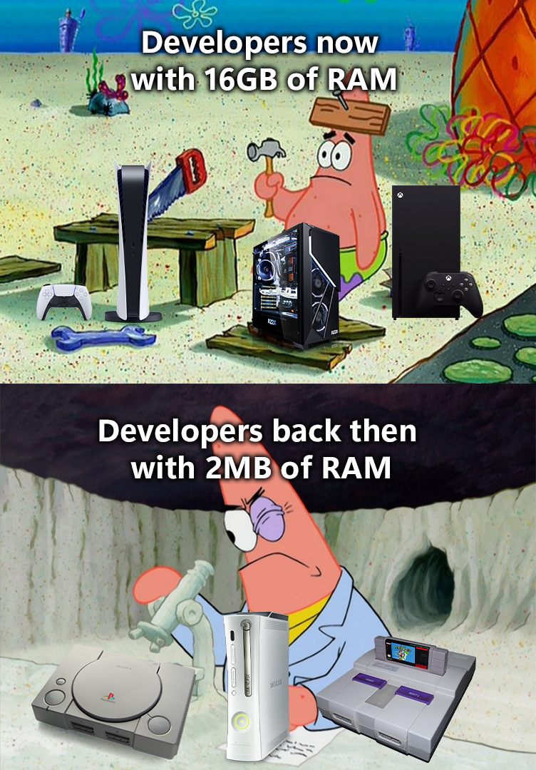 The Great RAM Evolution