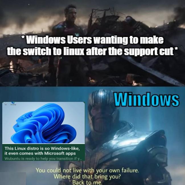 The Inevitable Return To Windows